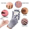 AnHua 1 Pair Gel SPA Moisturizing Gloves Soft Cotton Moisturizing Whitening Exfoliating Foot Mask Smooth Skin Care Dry Treatment (Gray) view 3
