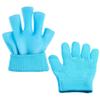 AnHua 1 Pair Gel SPA Moisturizing Gloves Soft Cotton Moisturizing Whitening Exfoliating Foot Mask Smooth Skin Care Dry Treatment (Blue) view 2