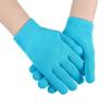 AnHua 1 Pair Gel SPA Moisturizing Gloves Soft Cotton Moisturizing Whitening Exfoliating Foot Mask Smooth Skin Care Dry Treatment (Blue) view 3