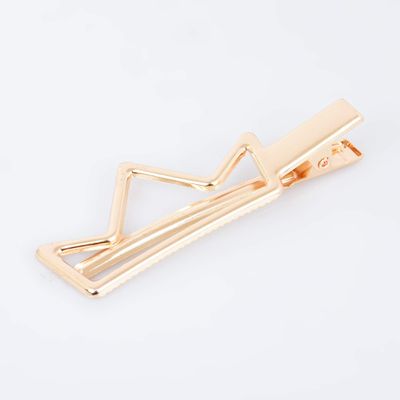 10pcs 26 * 70mm kc gold Hair Clips Fashion Hairpin Blank Base for Diy Jewelry Making Hair Clip Setting craft supplies