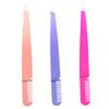 3pcs 2 1 Eyebrow Tweezers 2 in 1 Tweezer Comb Eyebrow Clamps Makeup Supplies Makeup Tools view 1