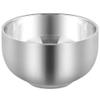 Akstore Men's Durable Shave Soap Cup Stainless Steel Heat Insulation Smooth Shaving Mug Bowl (Medium) view 1