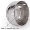 Akstore Men's Durable Shave Soap Cup Stainless Steel Heat Insulation Smooth Shaving Mug Bowl (Medium) view 3