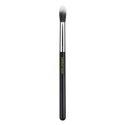 Bdellium Tools Professional Makeup Brush - Maestro Series 787 Duet Fiber Large Tapered Blending - With Soft Synthetic Fibers, For Controlled Lightweight Application (Black, 1pc)