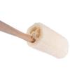 Natural Loofah Bath Brush with Long Wood Handle Exfoliating Dry Skin Shower Body Scrubber Spa Massager view 2