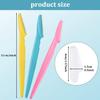 Boao 60 Pieces Eyebrow Razor Shaver Dermaplaning Tool Hair Shavers for Women and Man Face Microblades Shaper Trimmer with Precision Cover Skincare Party Favors view 3