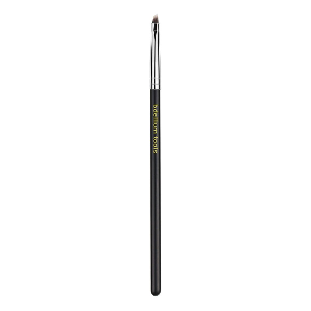 Bdellium Tools Professional Makeup Brush - Maestro Series 760 Liner/Brow - With Soft Synthetic Fibers, For Eyes & Brows (Black, 1pc)
