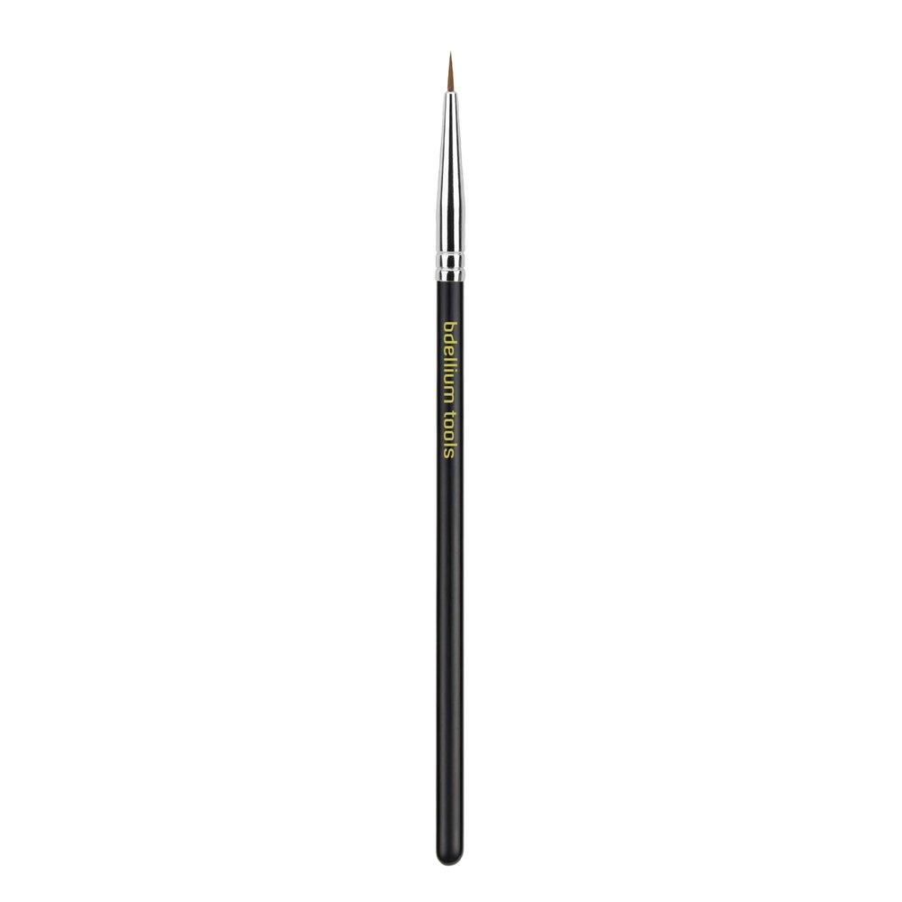 Bdellium Tools Professional Makeup Brush - Maestro Series 706 Fine Point Eyeliner - With Soft Synthetic Fibers, For Lining the Eyes (Black, 1pc)