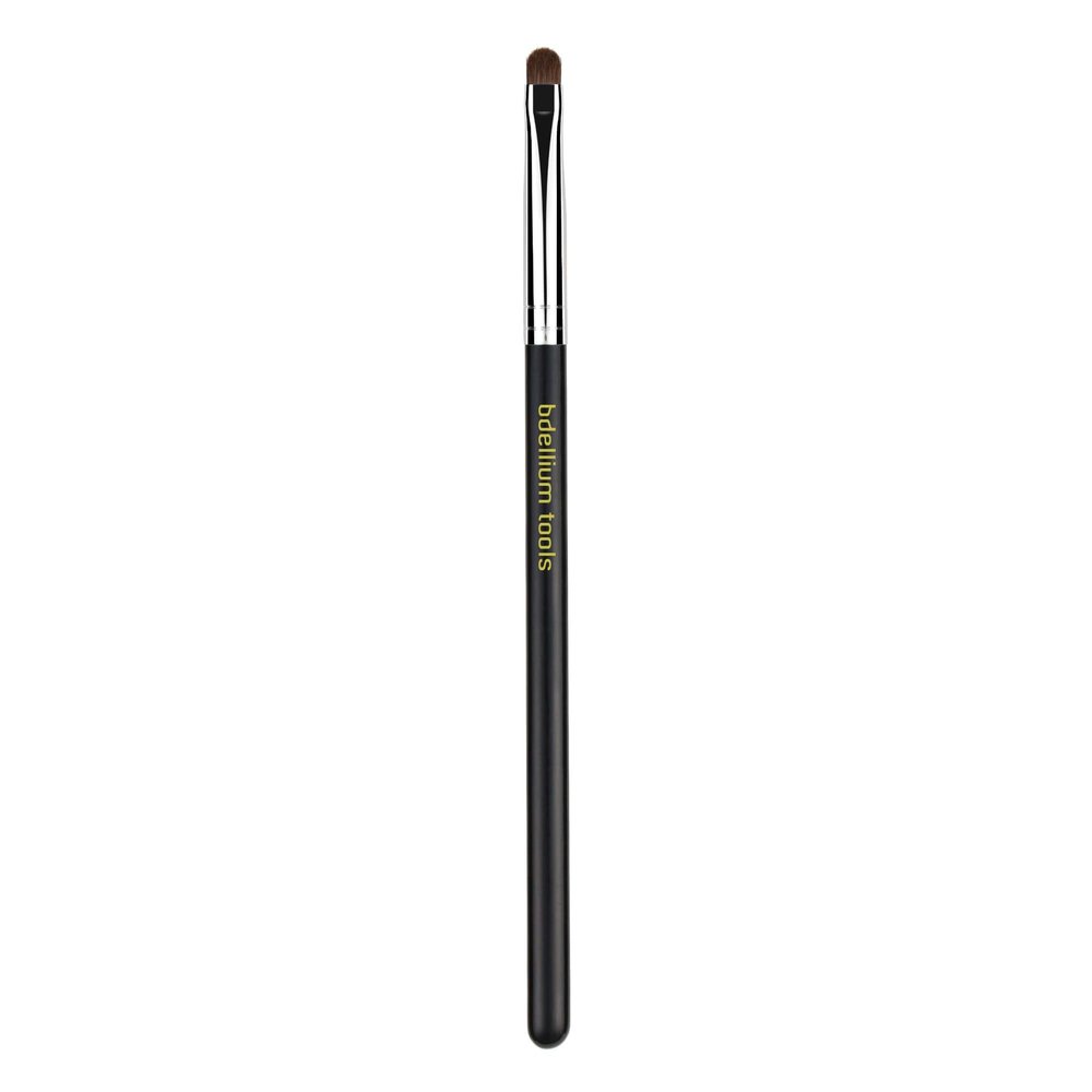 Bdellium Tools Professional Makeup Brush - Maestro Series 755 Smudge - With Mix of Soft Synthetic & Natural Fibers, For Precise Smudging (Black, 1pc)