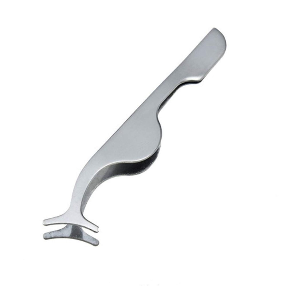 AnHua 1Pcs Beauty Tools Multifunctional False Eyelashes Stainless Auxiliary Clip Tweezers