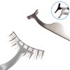 AnHua 1Pcs Beauty Tools Multifunctional False Eyelashes Stainless Auxiliary Clip Tweezers view 3