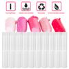 10pcs Frosted Empty Lipstick Tube, Slender Lip Balm Tube, Make Up Lip Gloss Container, DIY Lipstick Making Accessory(09#White) view 2