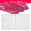 10pcs Frosted Empty Lipstick Tube, Slender Lip Balm Tube, Make Up Lip Gloss Container, DIY Lipstick Making Accessory(09#White) view 3