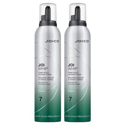Joico JoiWhip Firm Hold Designing Foam | Add Volume and Body | Boost Shine | For Most Hair Types