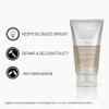 Blonde Life Brightening Masque | For Blonde Hair | Instant Hydration | Neutralize Chlorine & Detoxify Hair | Add Softness & Smoothness | Sulfate Free | With Monoi & Tamanu Oil | 5.1 Ounce (Pack of 2) view 3