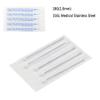 ZS 100pcs Body Piercing Needles - Ear Navel Nose Lip Nipple Piercing, 14G, 15G, 16G, 18G, 20G, Disposable Professional Body Piercing Needles Tool, Tattoo Supplies (18G) view 2