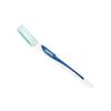 AnHua 2 Pcs Blue&Yellow Touch-Up Multipurpose Exfoliating Dermaplaning Tool, Eyebrow Razor, and Facial Razor with Precision Cover view 2