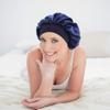 4PCS Sleep Cap Night Satin Bonnet Wide Elastic Band Soft Hat Hair Loss Chemo Caps Sleeping Head Cover Silky Turban Shower Bath Hats view 3