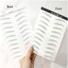 Aimeely Women Waterproof 6D Natural Tattoo Eyebrow Stickers Long Lasting False Eyebrows Black 3# view 3