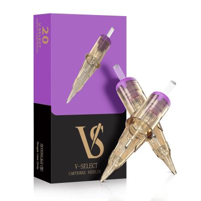 EZ Tattoo Cartridge Needles - 20Pcs #10 (1RL) Permanent Makeup SMP Bugpin Round Liner 0.30mm Microblading Hair Scalp for Tattoo Pen Rotary Machine Supply - V-SELECT