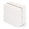 60 Premium Salon Towels  100% Cotton 16 x 27 Inches  Absorbent Hand Towels for Gym, Beauty Spa, Barber or Hair and Nail Care  Bulk Wholesale Package for Hotels  Durable and Soft - Brown Stripe view 1