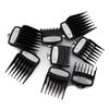 8pcs/set Hair Clipper Guide Accurate Limit Comb Multi Size Barber black view 1