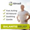 terrasil Balanitis Relief + Calendula Soap 2-Product Kit - Balanitis Treatment for Men, Natural Foreskin Ointment for Itch, Irritation & Redness Symptoms. Dermatologist Tested (.5oz Tube + Soap Bar) view 2