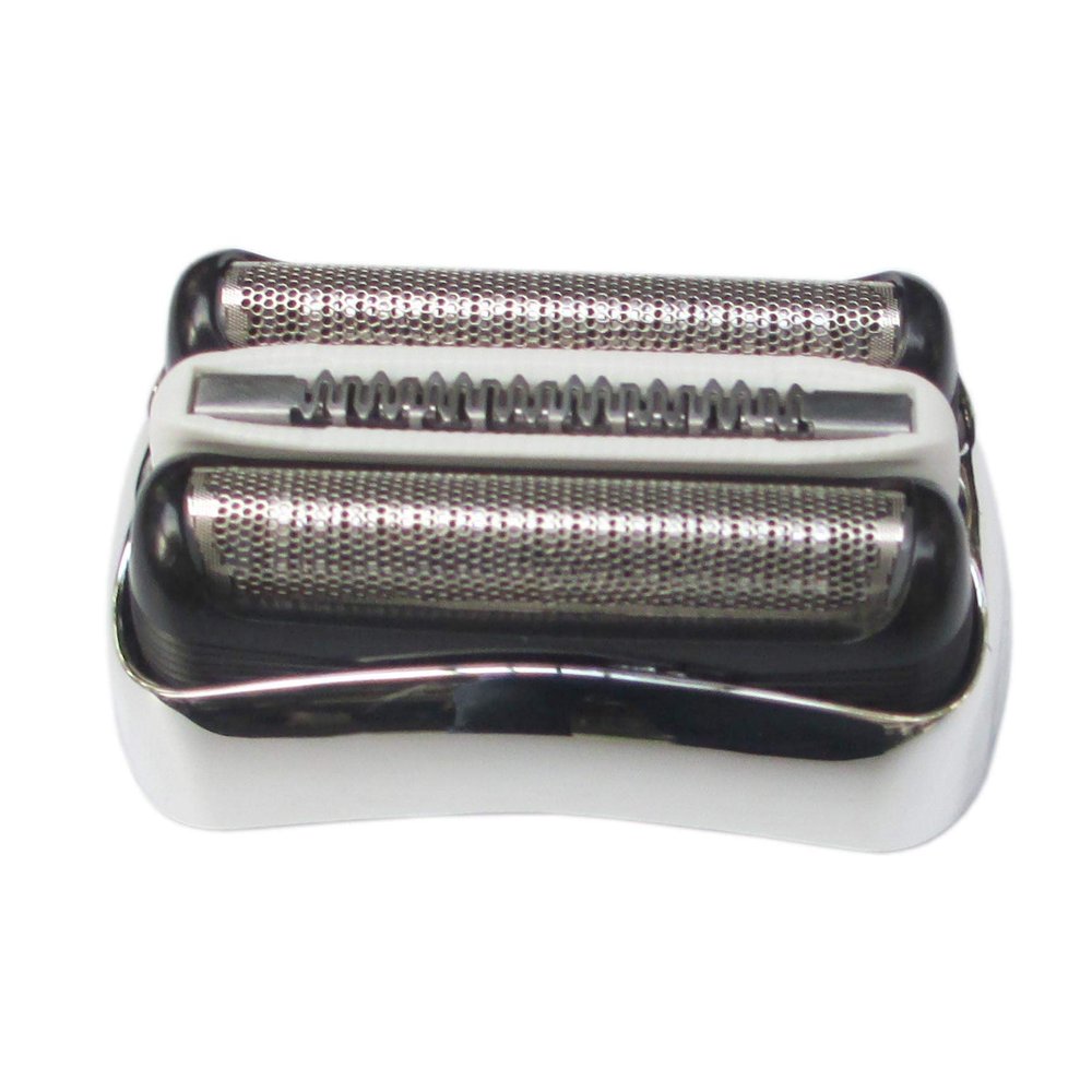 USonline911 Replacement Shaver Foil&Cutter Set for Braun For Braun Series 3 21S 32S 320S-4 330S-4 340S-4 350CC-4 Silver