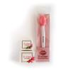 BlushLips Trio Lip Care Set - Exfoliating Lip Brush, Lip Scrub, and Lip Moisturizing Balm for Chapped Lips Treatment, Lip Repair for Soft Lips Made for Dry Lips (RHC Matcha Set) view 1