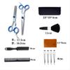 12 Pcs Hair Scissors Setstainless Steel Hair Thinning Scissors Hair Cutting Scissors For Women Men Kids Pets Family Use Scissors Professional Barber Salon Home Shear Sets view 2