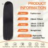 Fashion Icon Long Straight Drawstring Ponytail 30 Inch Synthetic Clip in Ponytail Extension for Women (1B#170g) view 4