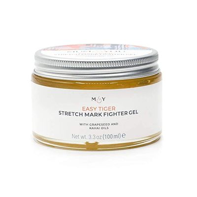 Mum & You Easy Tiger Anti-Stretch Mark Gel, Concentrated oil-based gel, 100% Naturally derived ingredients, Midwife Approved, Registered Vegan, Plastic free recyclable packaging, 3.38 fl oz, 1ea