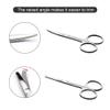 7 in 1 Eyebrow Grooming Kit for Women Eyebrow Scissors Eyebrow Brush Set Brow Brushes Scissors Tweezers Replaceable Eyebrow Razor view 2
