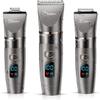 Hatteker Beard Trimmer for Men Professional Hair Clipper Hair Trimmer Shaver Haircut Detail Cutting Kit for Men Cordless Waterproof view 2