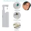 Refesta 2Pcs Ear Piercing Kit, Automatic Ear Piercing Gun Disposable Aseptic Household Ear Piercing Gun Tools with Built-in 4mm Hypoallergenic Ear Studs view 3