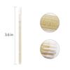 300 PCS Lip Brushes Disposable Lip Gloss Wands Lipstick Applicator Makeup Tool, Crystal Gold Handle view 3