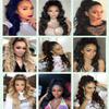 CINHOO 24 Inch Long Body Wavy Gray Drawstring Ponytail Extension for Black Women Clip in Ponytail Hair Extension Synthetic Curly Wavy Pony Tail Hairpiece for Women (24inch, Gray) view 2