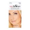 Godefroy MyBrows Long Lasting Eyebrow Transfers, High Arch, Light Brown, 12-Pairs of Brows view 1
