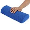 ANGGREK 10 Colors Salon Hand Cushion Pillow Arm Rest Detachable Washable Soft Nail Art Pillow Half Column Cushion Pillow Hand Holder Nail Pillows Manicure Tool (Royal Blue) view 3