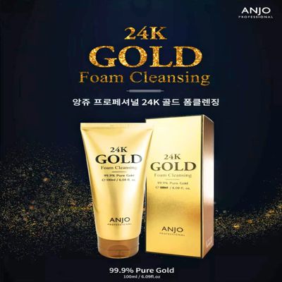ANJO 24K GOLD Foam Cleansing 3.38 fl.OZ