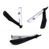 Exclusive Edition White Design Stylish Barber Professional Straight Edge Razor - Double Edge / Single Edge Blade Holder Classic Shaving Tool view 1