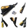 Gold and Black Shaving Razor Premium Quality Professional Barber and Personal Use Striaght Edge Folidng Razor view 2
