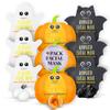 SpaLife Facial Mask Sheet Bundle - Pumpkin, Ghost, Bat - Halloween Character Mask Bundle - Face Masks for Skin Care - Moisturizing Sheet Face Masks - Skincare Pack for Women - Spa Beauty Masks view 1