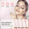 Facial Steamer, Amconsure Nano Ionic Face Steamer for Home, 100ML Warm Mist Humidifier for Women Moisturizing, Unclogs Pores-Bonus Stainless Steel Skin Kit and 2 Face Scrubbers view 4