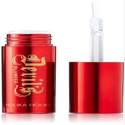 HOLIKA HOLIKA Devil's Real Lip Plumper for glowy shiny flamboyant voluminous lips