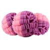 3-Pack Duo Body Buff - Foam Scrubber Loofah for Exfoliation & Cleansing - Removes Oil, Dirt, Impurities & Dead Skin - Sensitive, Dry, Oily or Combination Skin - Gentle to Clinical (Purple/Pink) view 1