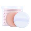 1Sets 7 PCS Multifunctional Air Cushion Puff Wet and Dry Reusable BB Cream Foundation Liquid Silicone Pad Loose Powder Sponge Egg Beauty Tool for Travel and Daily Life (Skin Color) view 4