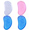 4Pcs Nail Brush Scrubbing Fingernail Cleaner Brush Hand Scrub Cleaning Brush Nail Art Tools for Foot Nail Feet Toenail (Random Color) view 1