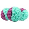3-Pack Duo Body Buff - Foam Scrubber Loofah for Exfoliation & Cleansing - Removes Oil, Dirt, Impurities & Dead Skin - Sensitive, Dry, Oily or Combination Skin - Gentle to Clinical (Purple/Green) view 1