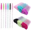 300 Disposable Mascara Wands Eyelash Brush Spoolies for Eye Lash Extension, Eyebrow and Makeup Crystal Tbestmax view 1